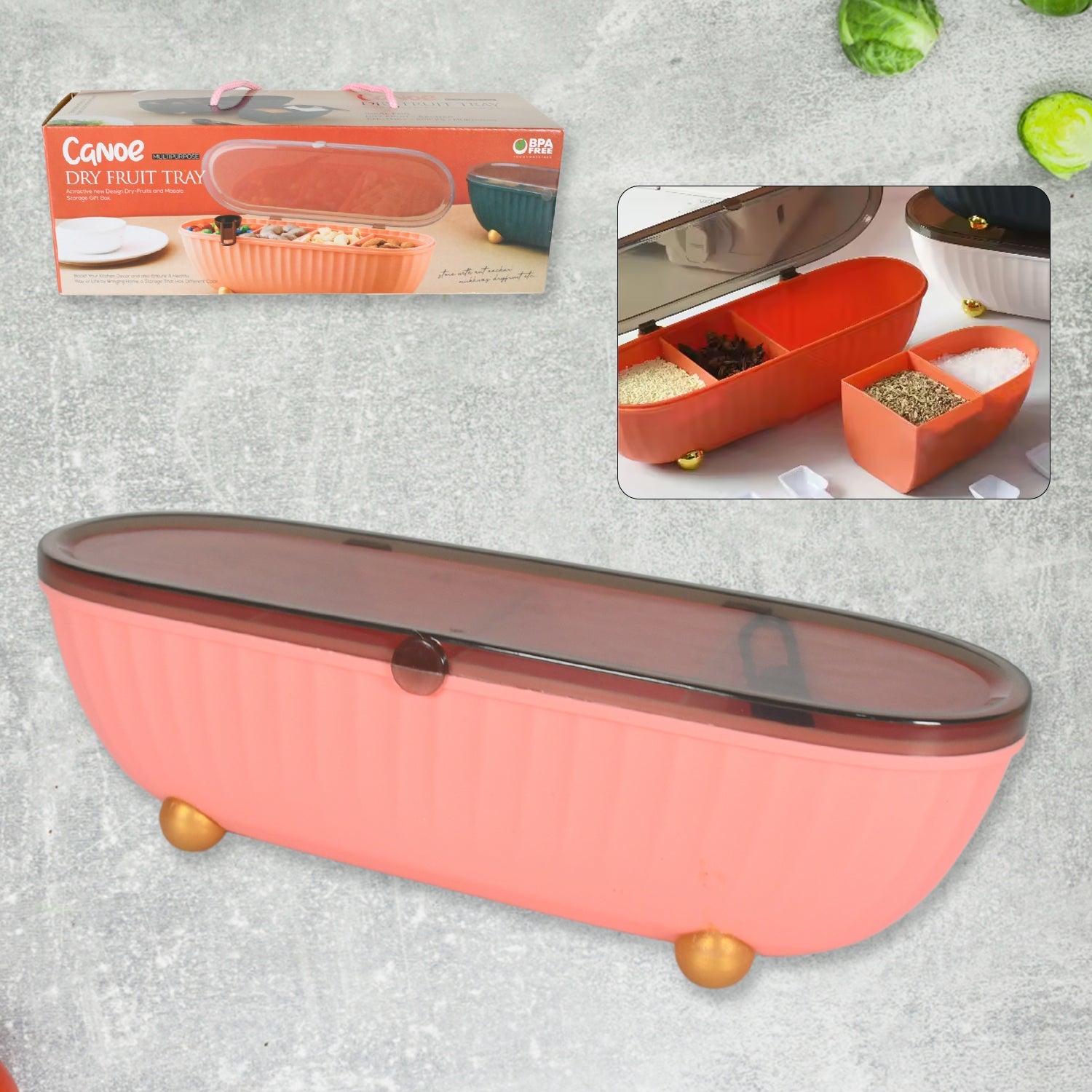 8255 Spice Bottle Spice Jar Durable Spice Seasoning Box, Jar Food Grade Spoon Seasoning Case for Kitchen / Dry fruit Tray (1 Pc) 8255 Spice Bottle Spice Jar Durable Spice Seasoning Box, Jar Food Grade Spoon Seasoning Case for Kitchen / Dry fruit Tray (1 Pc)